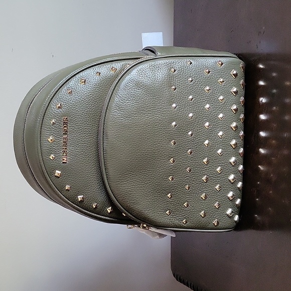 MICHAEL Michael Kors | Bags | Olive Green Studded Michael  display picture 3